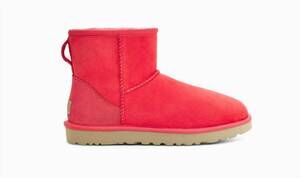 NEW UGG women's classic mini ii boot in hibiscus pink